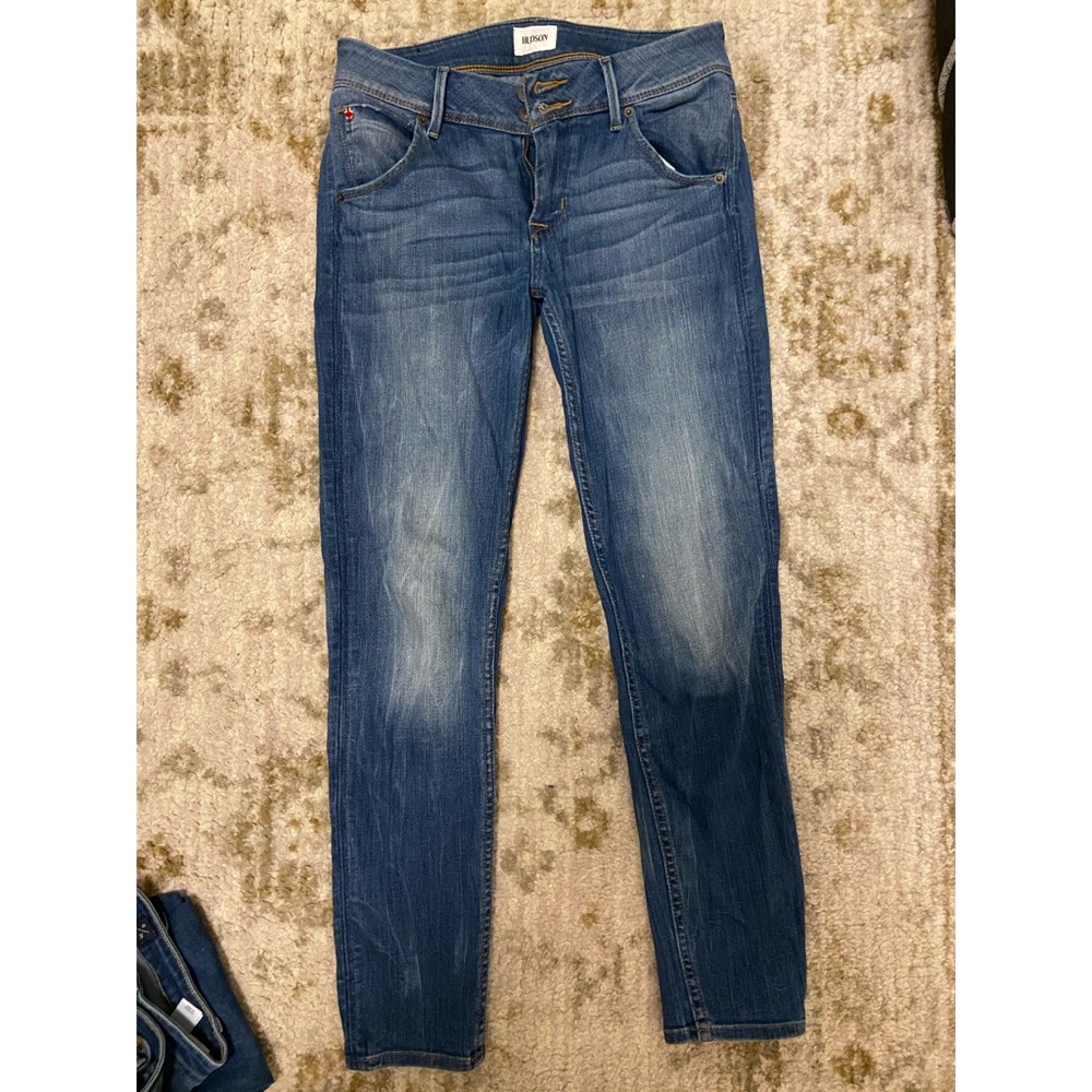 Hudson Collin Flap Skinny Ankle Jeans